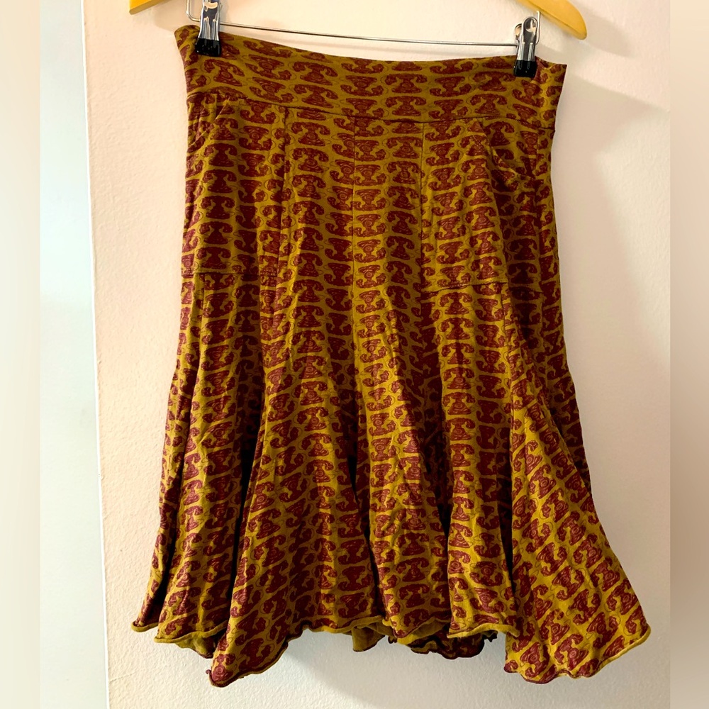 ModCloth Effie’s Heart Telephone Skirt Size L
